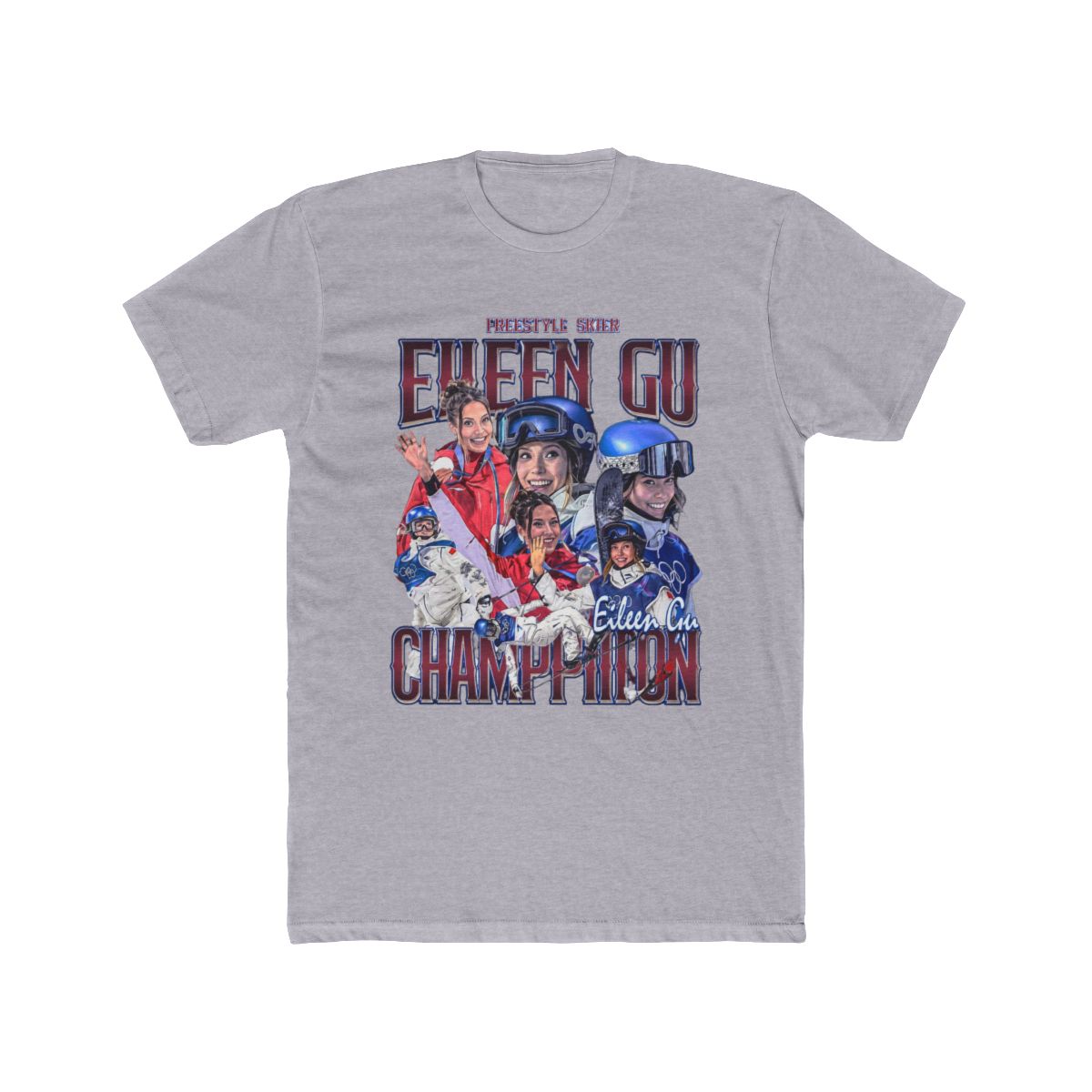 Eileen Gu Shirt Freestyle Skier Vintage Retro Classic Graphic Tee Bootleg Bestseller - Official T-Shirts merchandise
