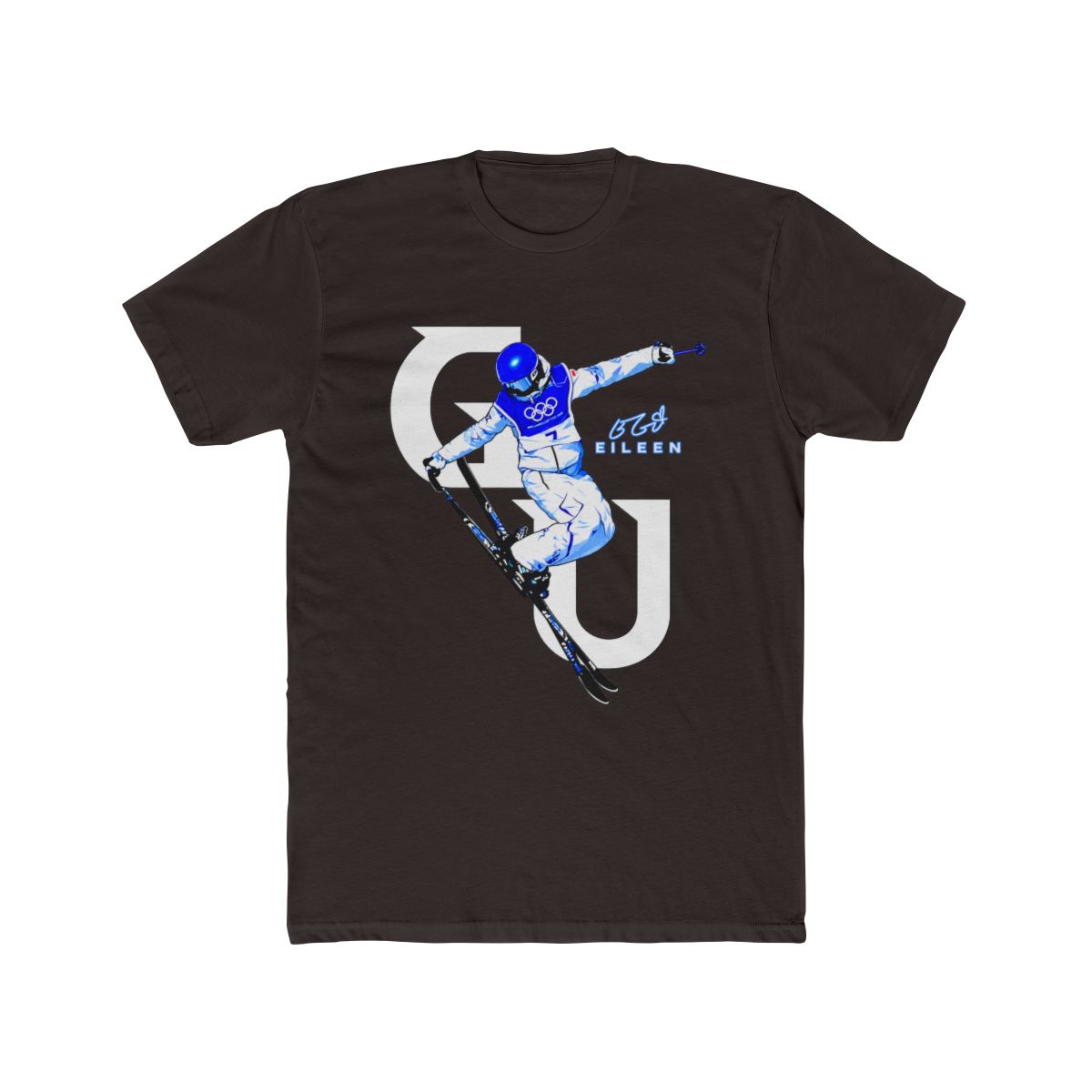 Premium Eileen Gu Olympic Ski 2026 Signature T Shirt - 2020 Trending Tees
